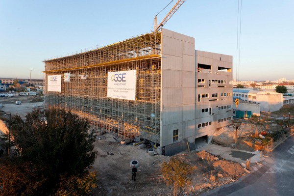 Construction de plateforme logistique à Genas